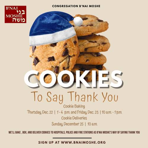 Banner Image for Cookies To Say Thank You