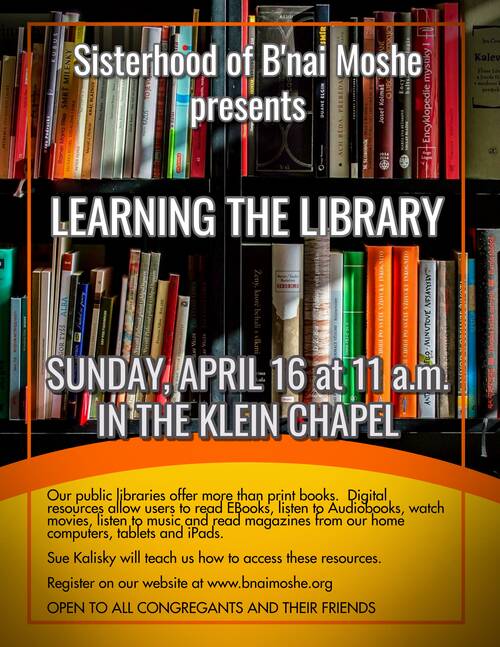 Banner Image for Learn the Library
